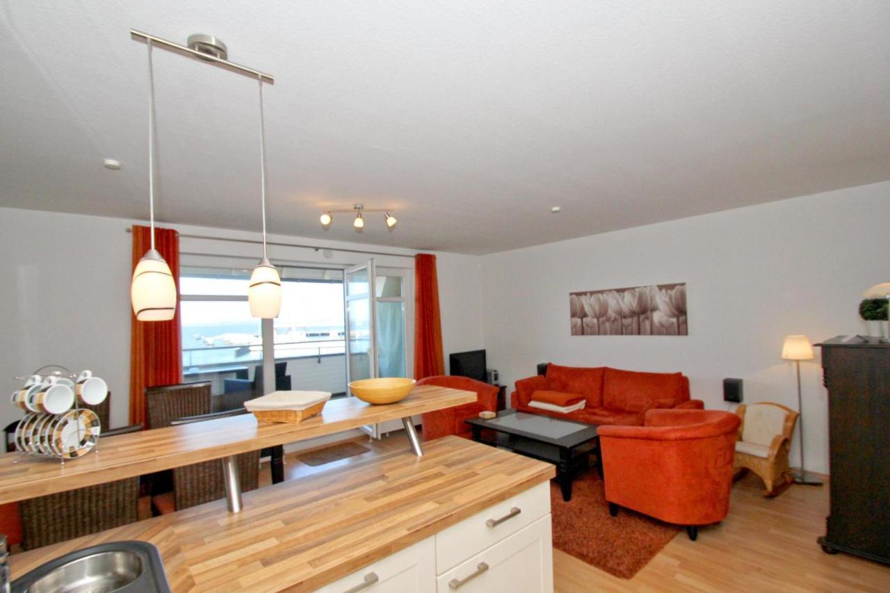 Hafennahe Ferienwohnung Mit Balkon Und Meerblick - Hafenhaeuser Wiek Wohnung 14 Wiek auf Ruegen Ngoại thất bức ảnh