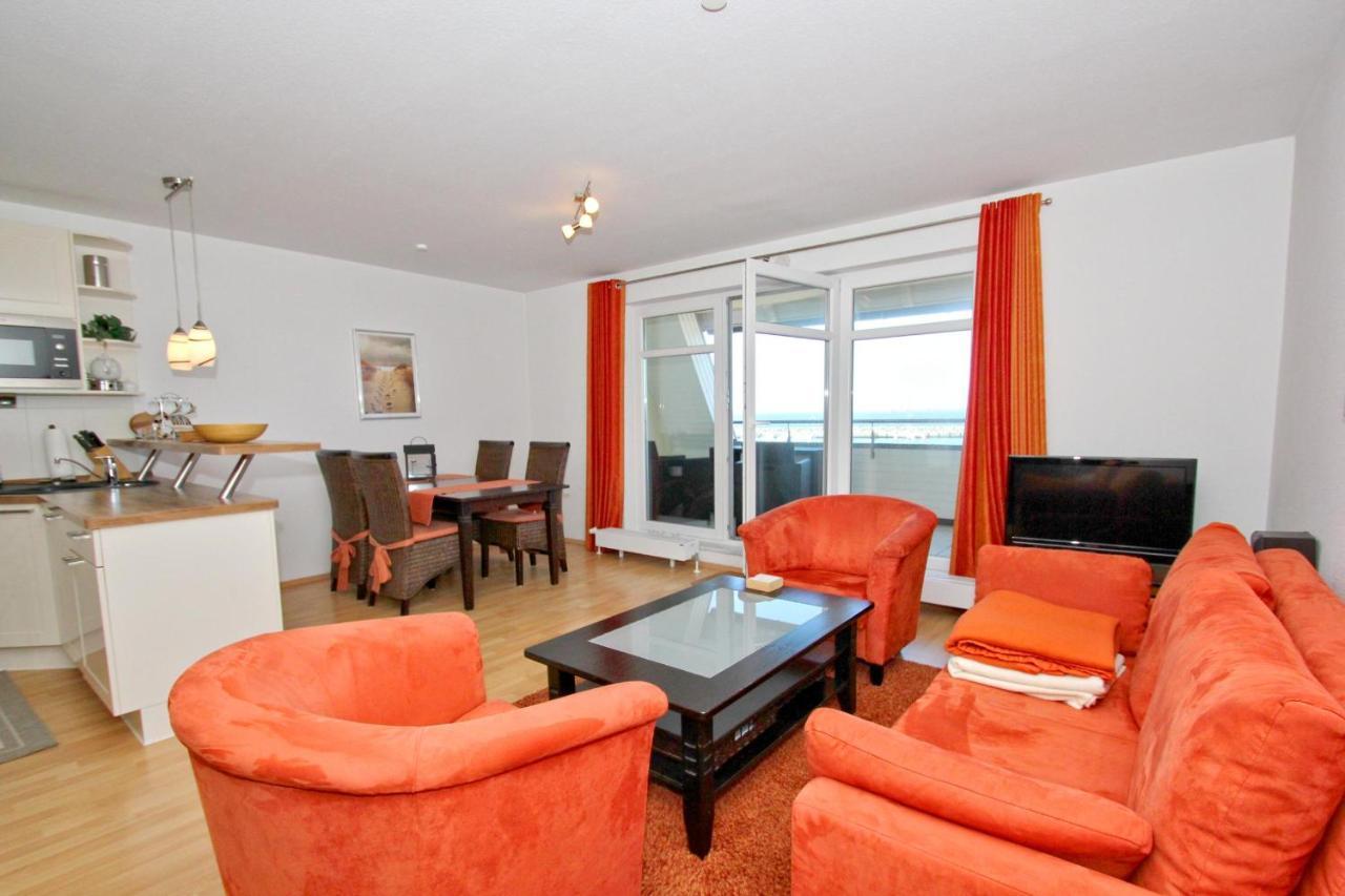 Hafennahe Ferienwohnung Mit Balkon Und Meerblick - Hafenhaeuser Wiek Wohnung 14 Wiek auf Ruegen Ngoại thất bức ảnh